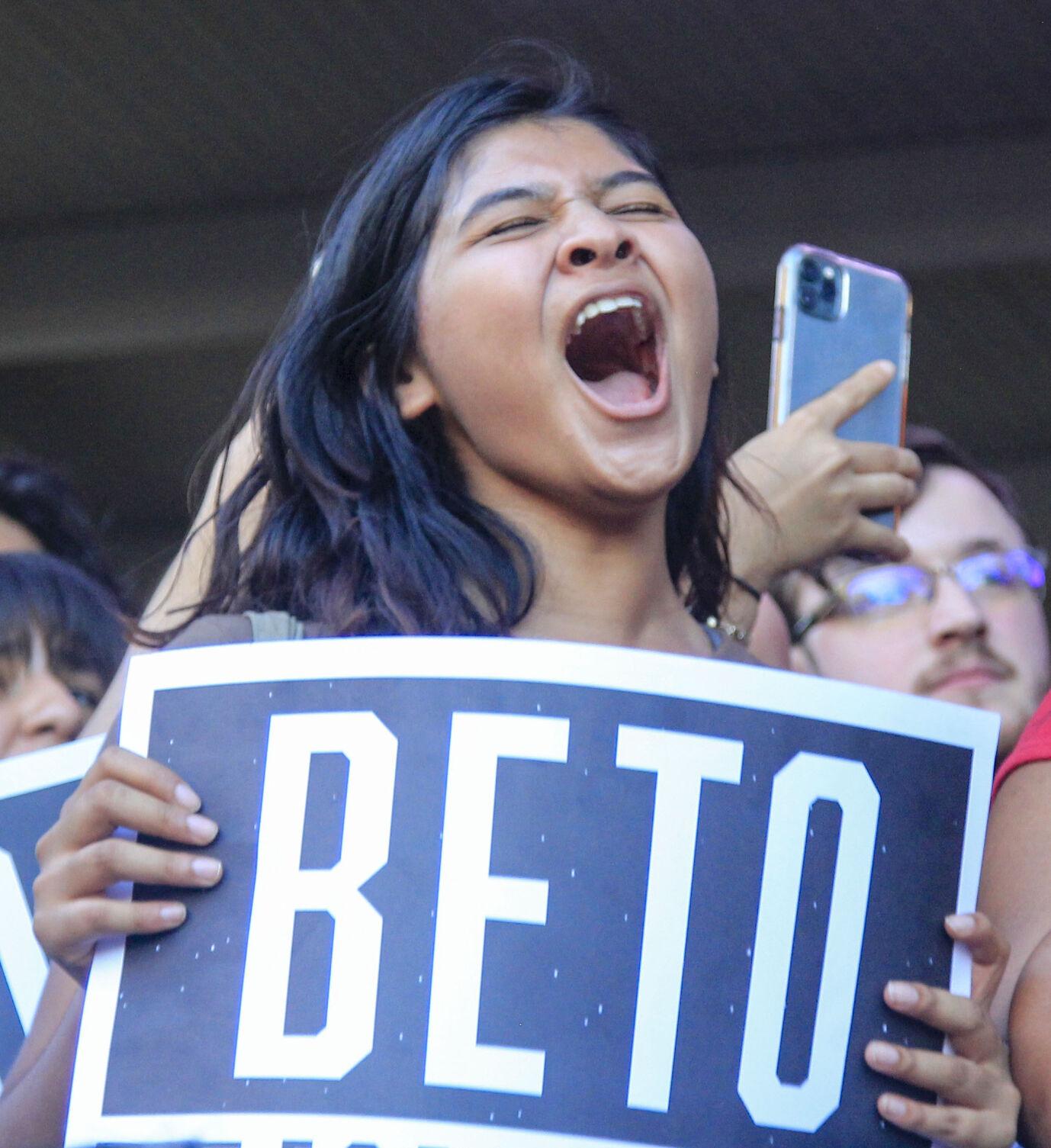 Texas gubernatorial candidate Beto O’Rourke speaks at UTA on campaign tour